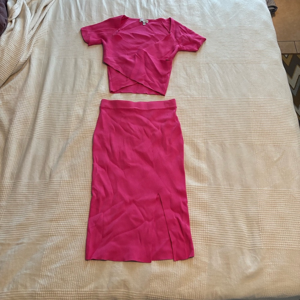 Lucy Paris 2 piece Pink Set